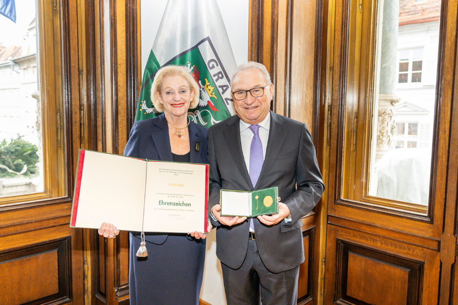 Lebenswerk: Traude und Alois Paul © Stadt Graz/Fischer Lebenswerk: Traude und Alois Paul
