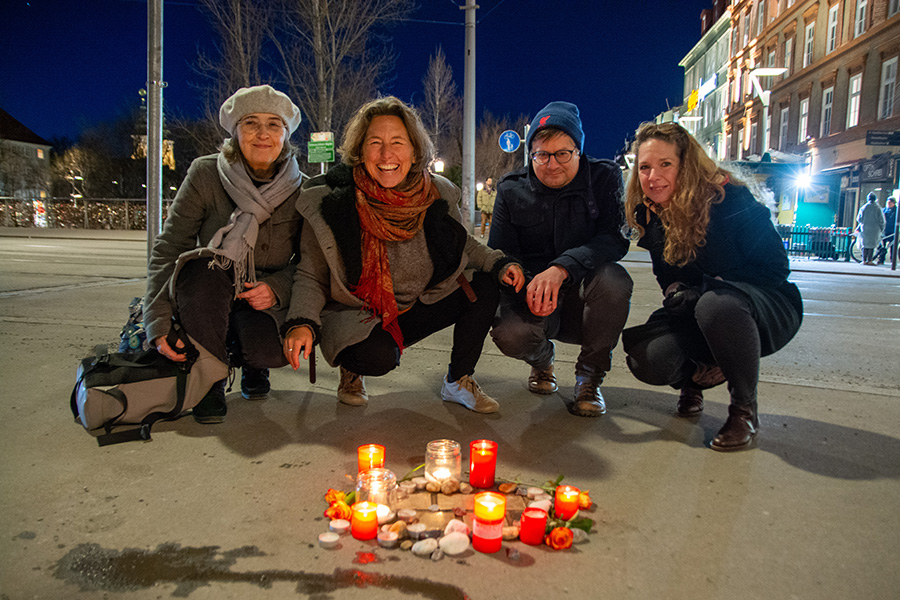 Holocaust-Gedenkveranstaltung am 27. Jänner 2024 in Graz