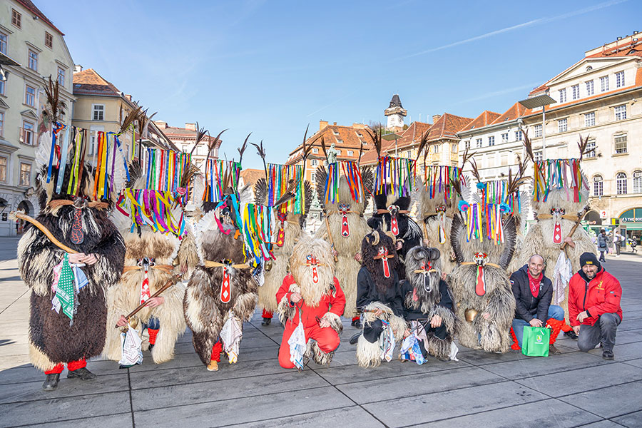 Klicken Sie sich durch die Bilder des Besuchs! © Stadt Graz/Fischer Klicken Sie sich durch die Bilder des Besuchs!