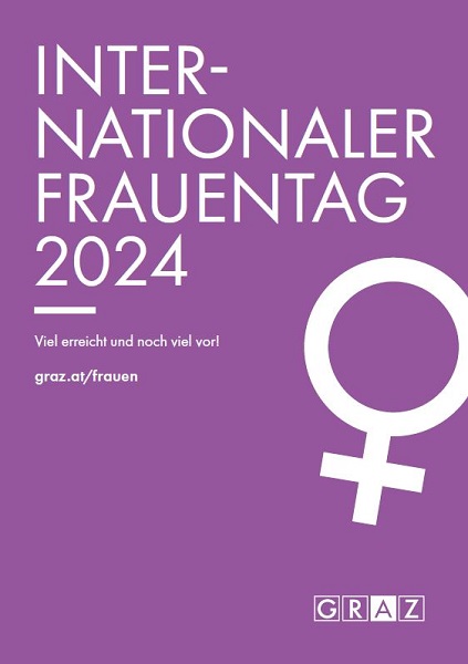 Folder "Internationaler Frauentag 2024": Aktion im öffentlichen Raum