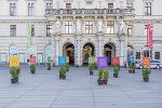 Aktion vor dem Grazer Rathaus