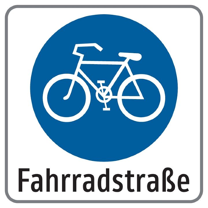 Fahrradstraße VZ