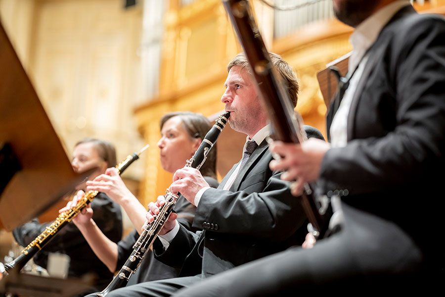 Die Feier wurde mit klassischer Musik umrahmt. © Stadt Graz/Fischer Die Feier wurde mit klassischer Musik umrahmt.