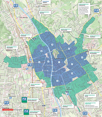 Parkzonen in Graz - klicken Sie aufs Bild.