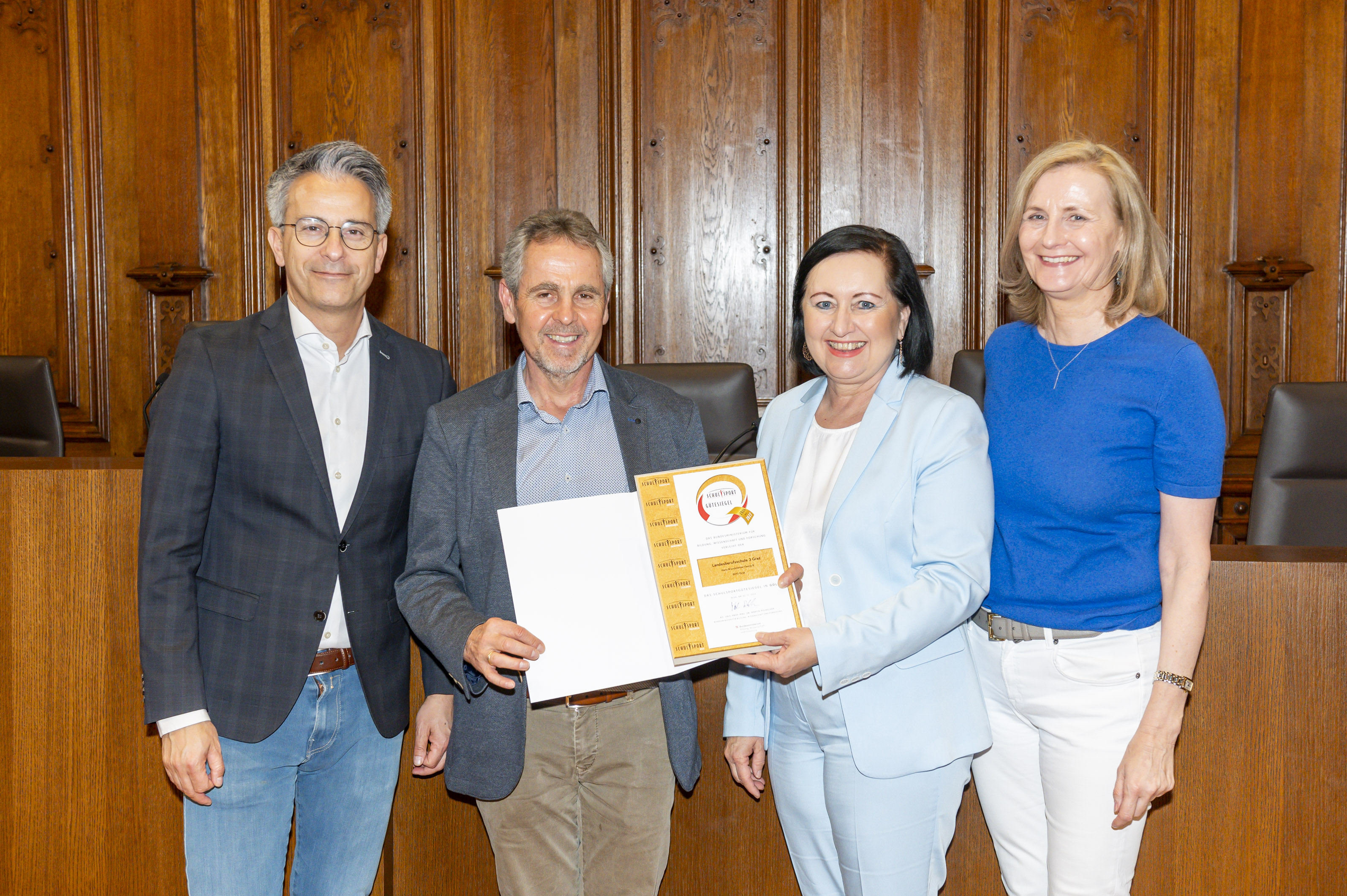Schulsportgütesiegel © Stadt Graz/Fischer Schulsportgütesiegel