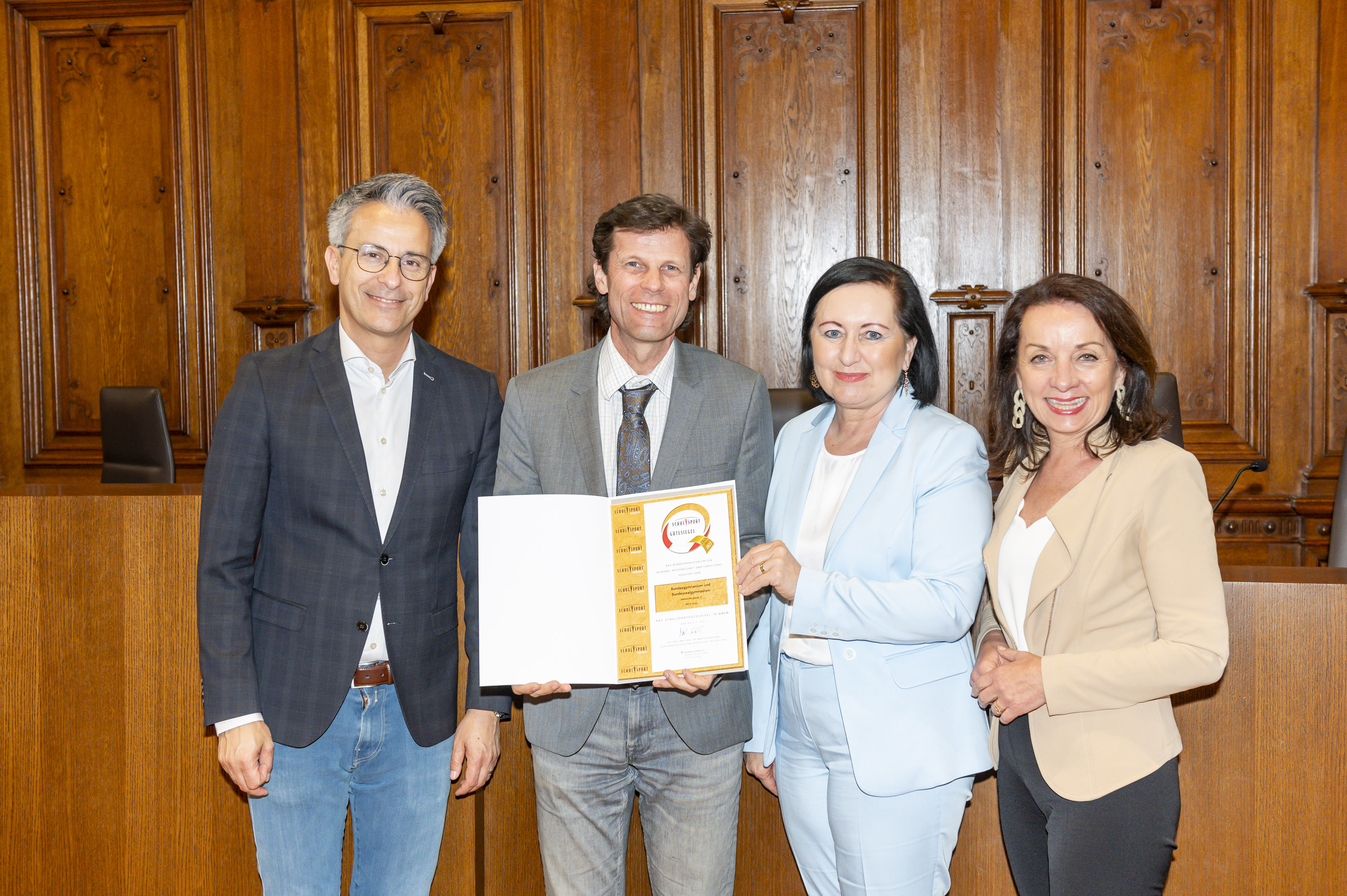 Schulsportgütesiegel © Stadt Graz/Fischer Schulsportgütesiegel