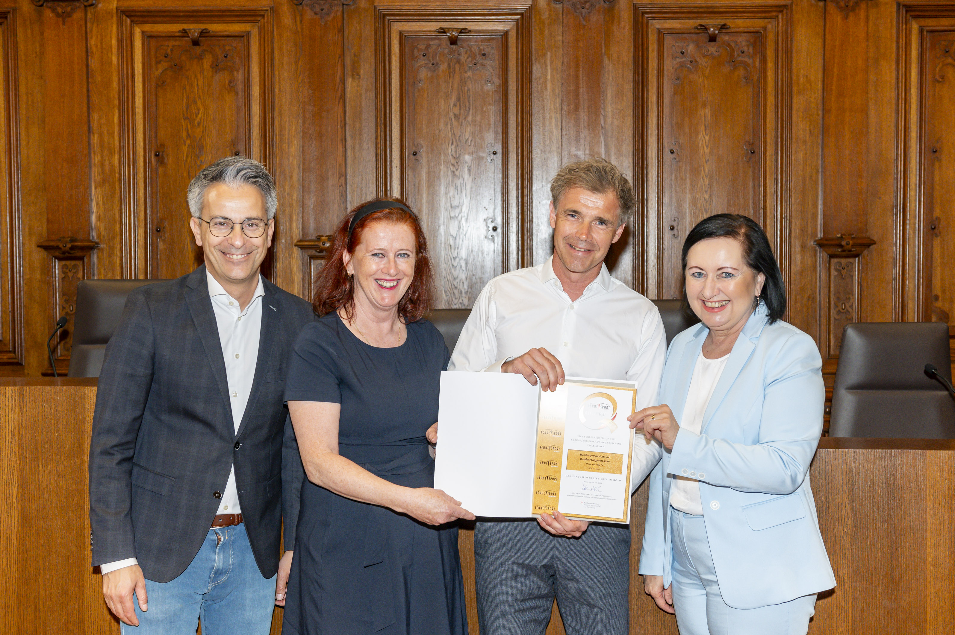 Schulsportgütesiegel © Stadt Graz/Fischer Schulsportgütesiegel