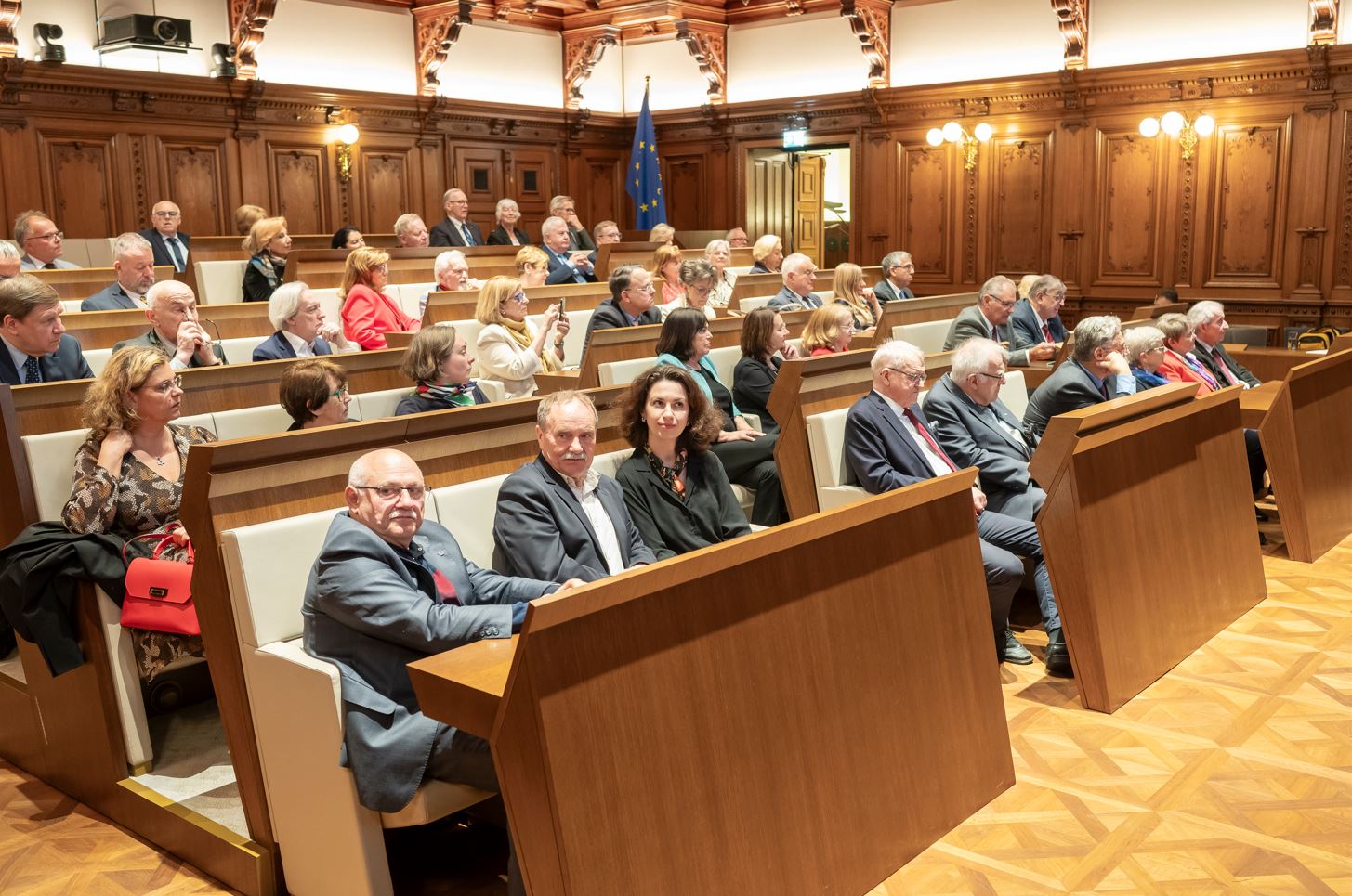 Die Tagungsteilnehmer:innen freuten sich über den herzlichen Empfang im Rathaus.