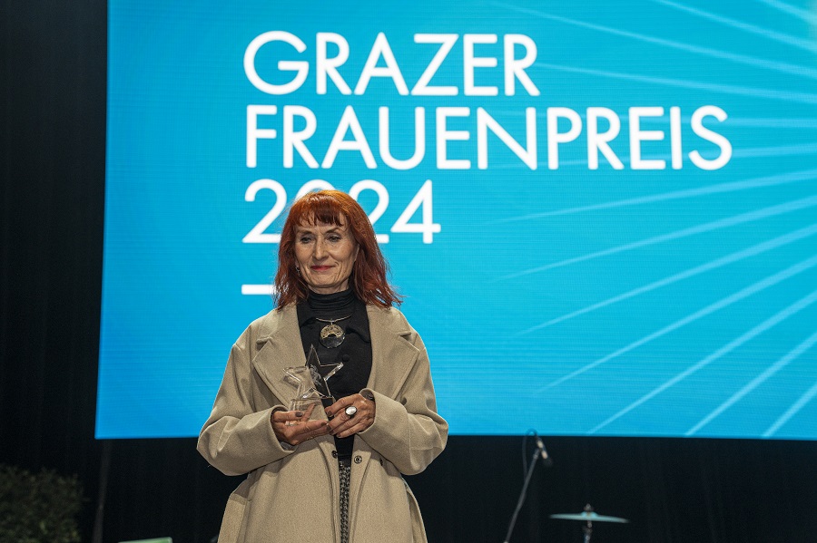Lydia Lieskonig erhielt den Grazer Frauenpreis für herausragendes Engagement 2024.