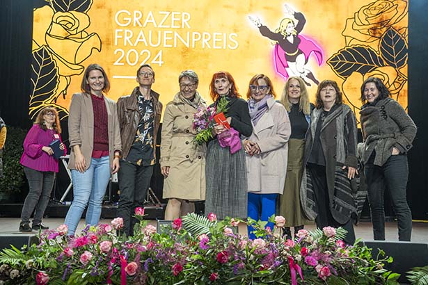 Impressionen von der Verleihung des Grazer Frauenpreises 2024