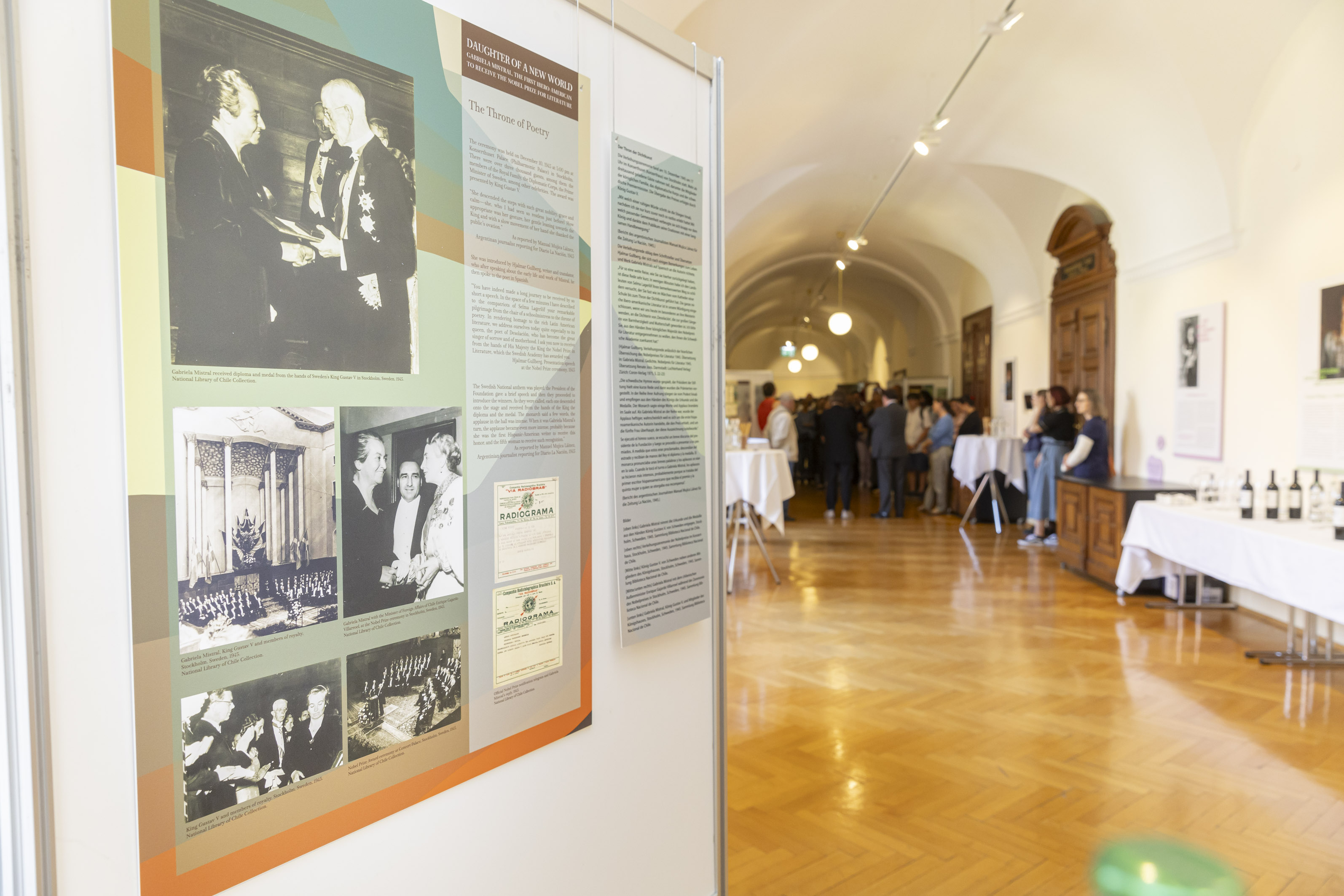 Impressionen der Ausstellungseröffnung.