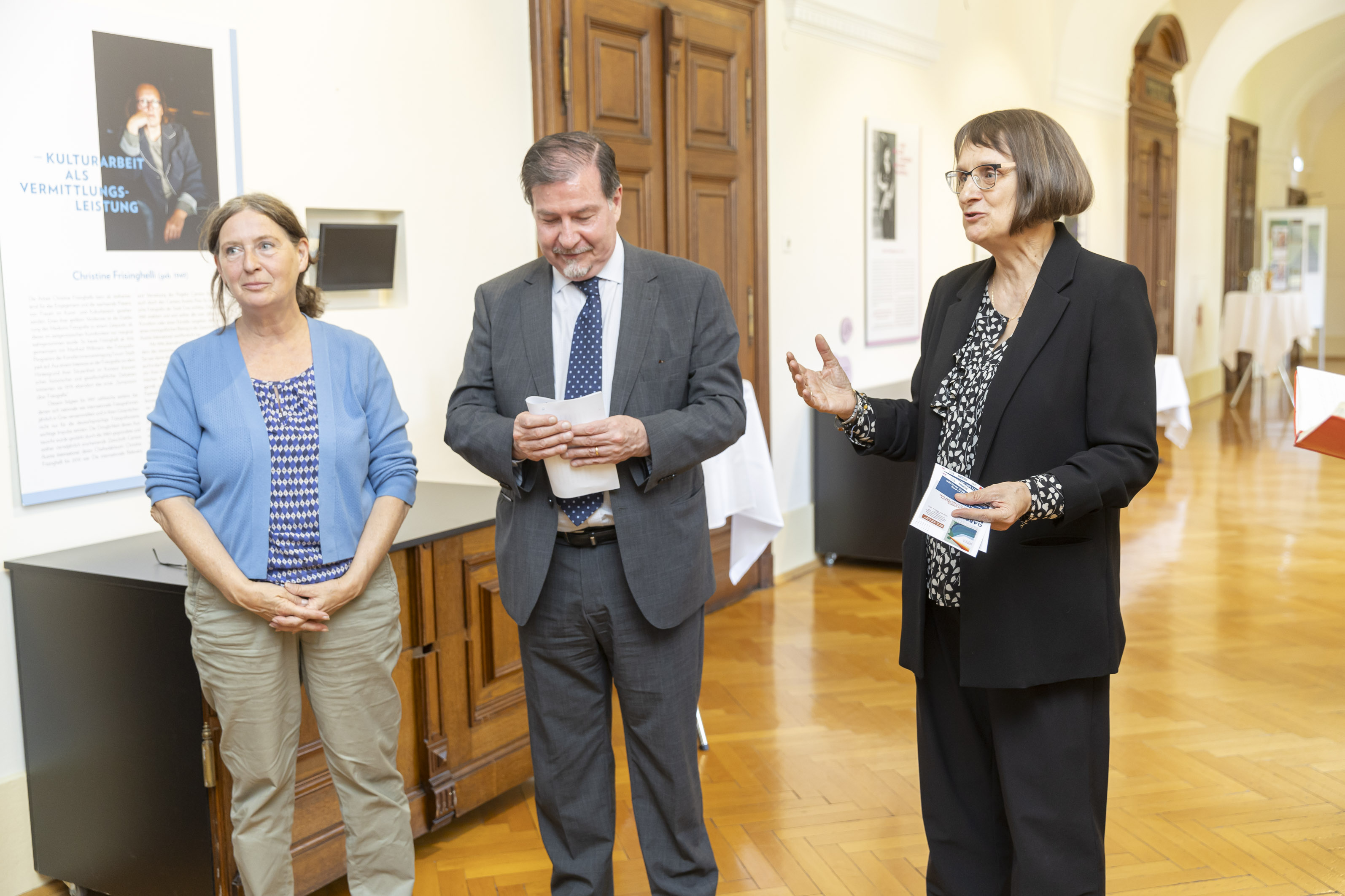 Impressionen der Ausstellungseröffnung.