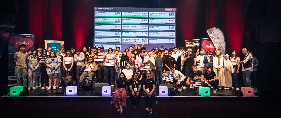 Am 24. Mai 2024 fand die 13. proAct-Veranstaltung im Orpheum Graz statt.