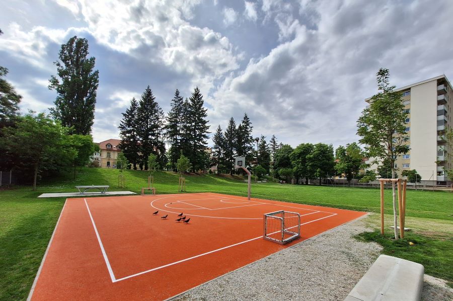Spielplatz Dornschneidergasse © Stadt Graz/Grünraum&Gewässer Spielplatz Dornschneidergasse