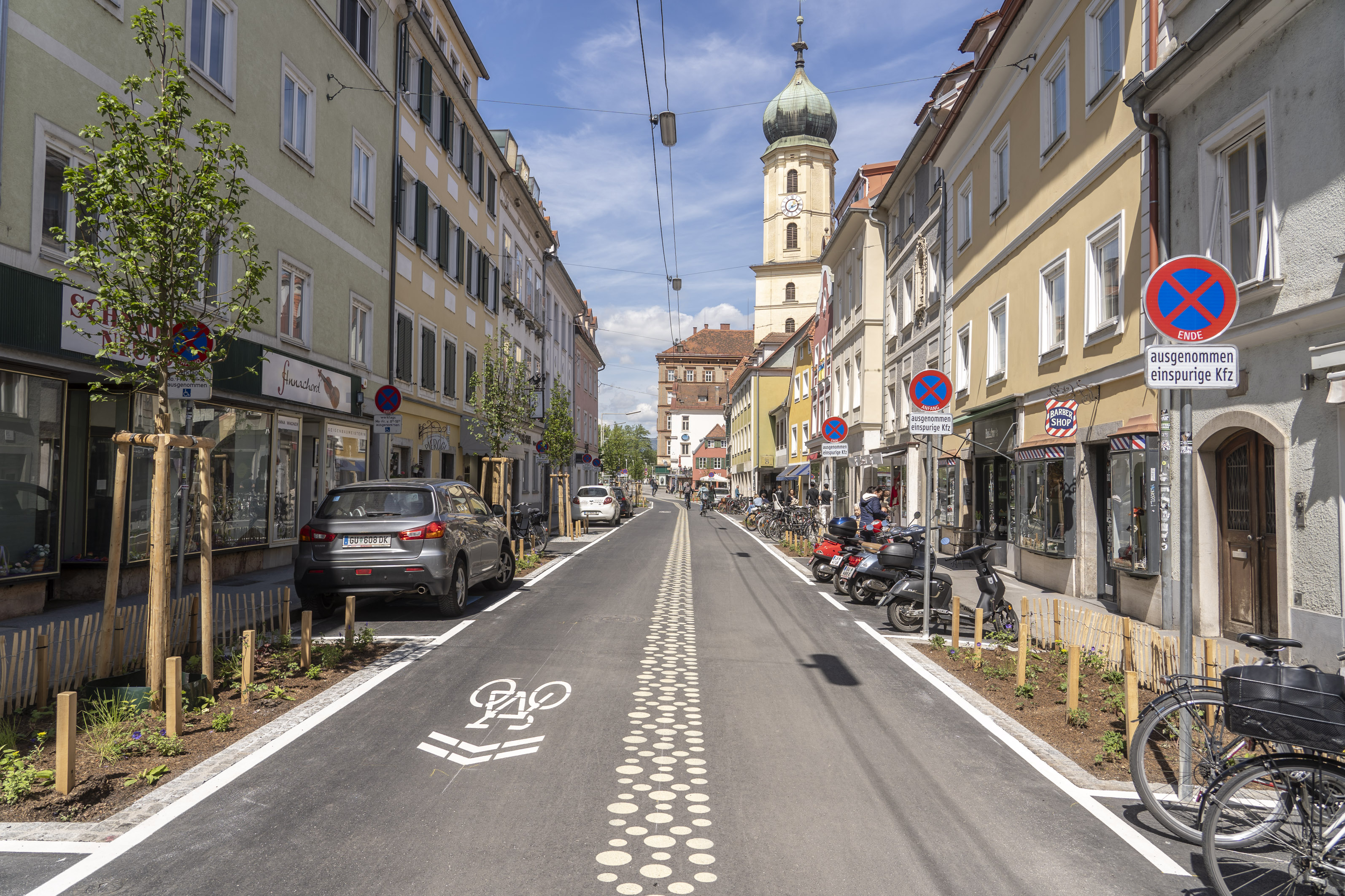 Fahrradstraße Obere Neutorgasse