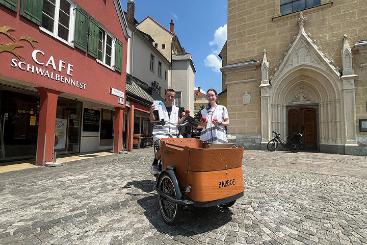 Radfahrverbot im Franziskanerviertel © Stadt Graz/Schleich Radfahrverbot im Franziskanerviertel