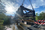 Für eine gute Verbimdung – die Tegetthoffbrücke wächst.