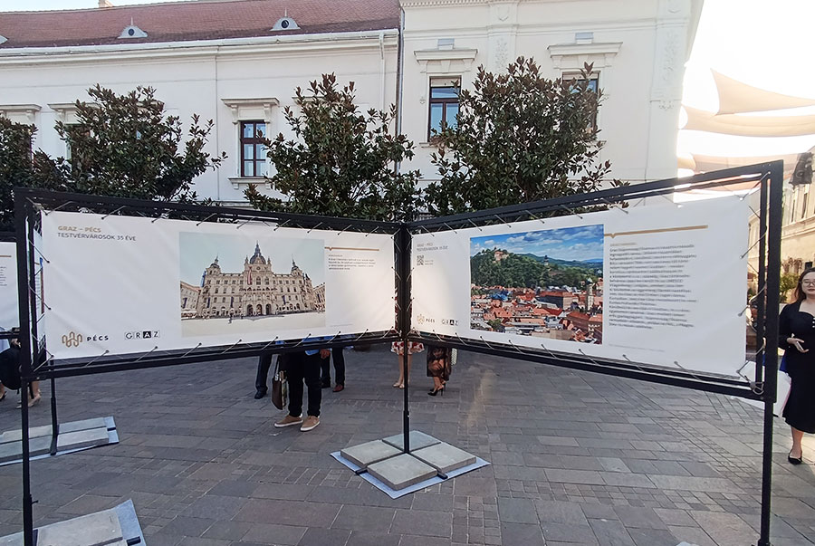 Impressionen aus Pécs.