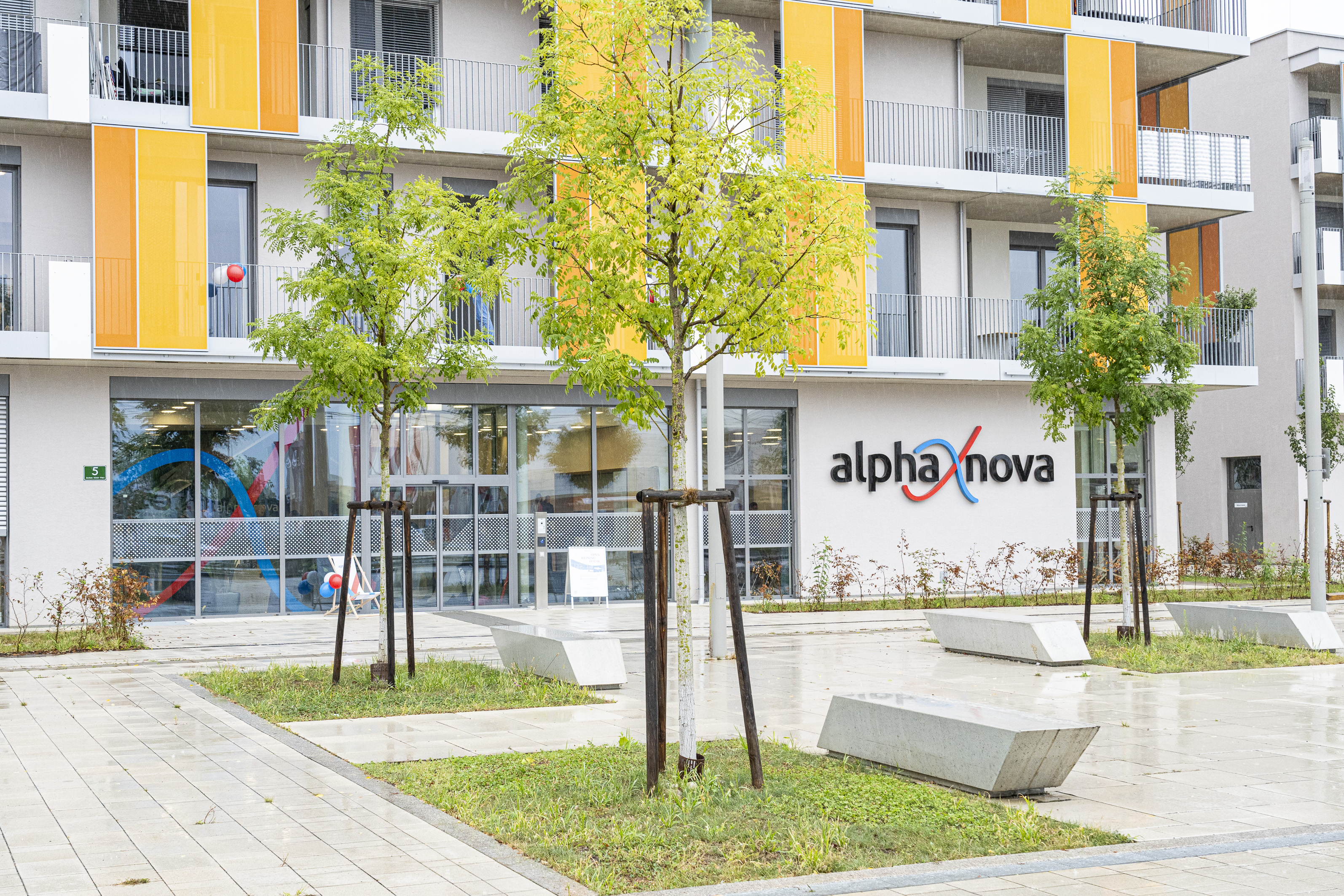 Der neue Standort am Jochen-Rindt-Platz in den Reininghausgründen.