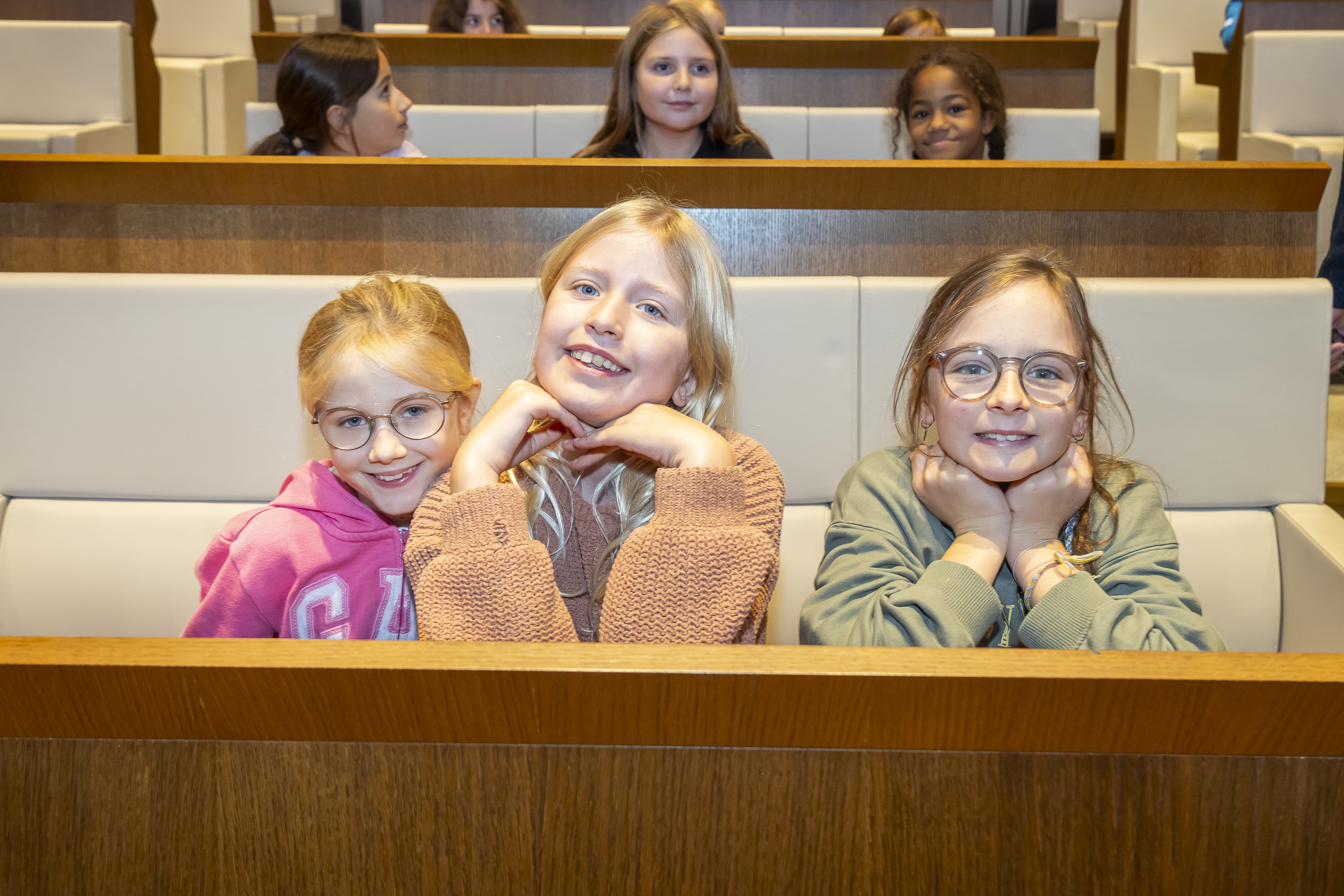 Impressionen des Besuchs der Volksschule. © Stadt Graz/Fischer Impressionen des Besuchs der Volksschule.