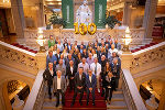 Das Team des Ankünders feierte