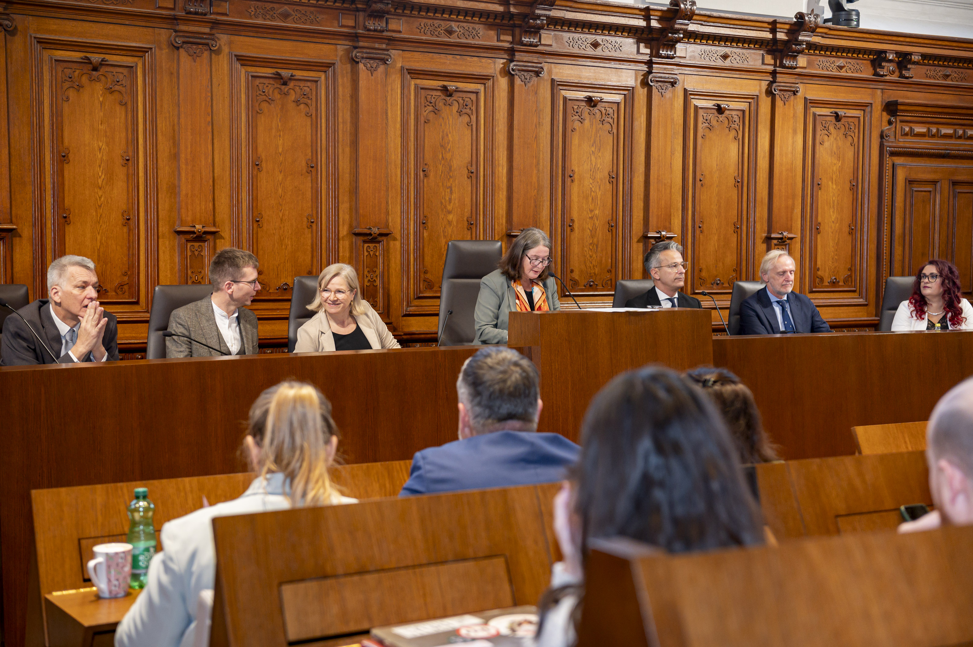 Der Sondergemeinderat im Grazer Rathaus.