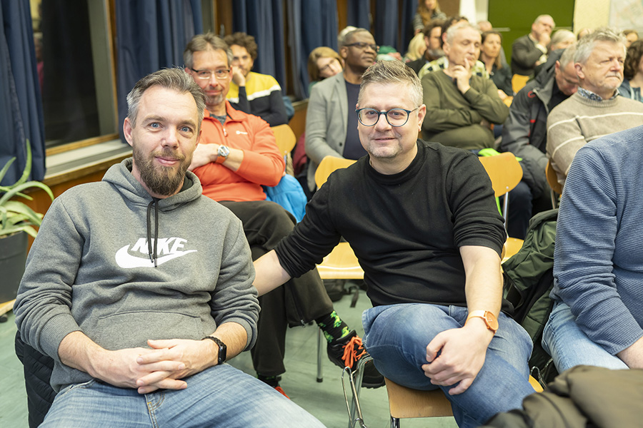 Gemeinsam mit der interessierten Bevölkerung wird ein Bild für den Stadtteil Lend-Mitte entwickelt.