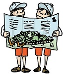 Karte lesen © Sonja Postl Karte lesen