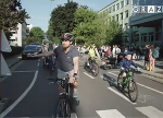 BiciBus Gösting © Screenshot: Youtube - Radel zur Schule mit dem Grazer BiciBus BiciBus Gösting