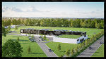 Rendering des neuen Trainingszentrums