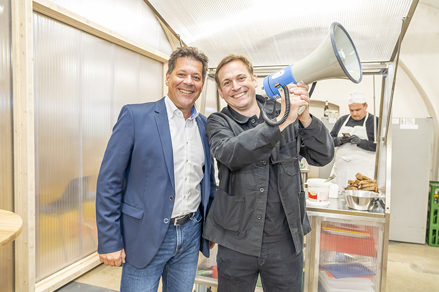 Die "neue, alte" Tennenmälzerei ruft – und die Menschen in Reininghaus kommen.