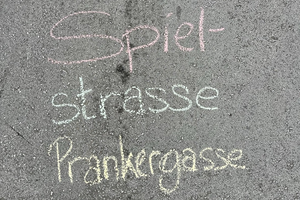 Komm vorbei und mach mit bei der Spielstraße Prankergasse!
