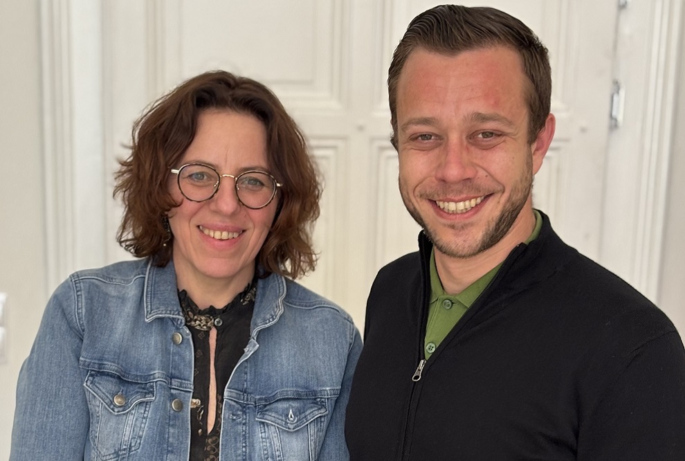 Christiane Kitzberger-Hohl und David Schwaiger © privat Christiane Kitzberger-Hohl und David Schwaiger