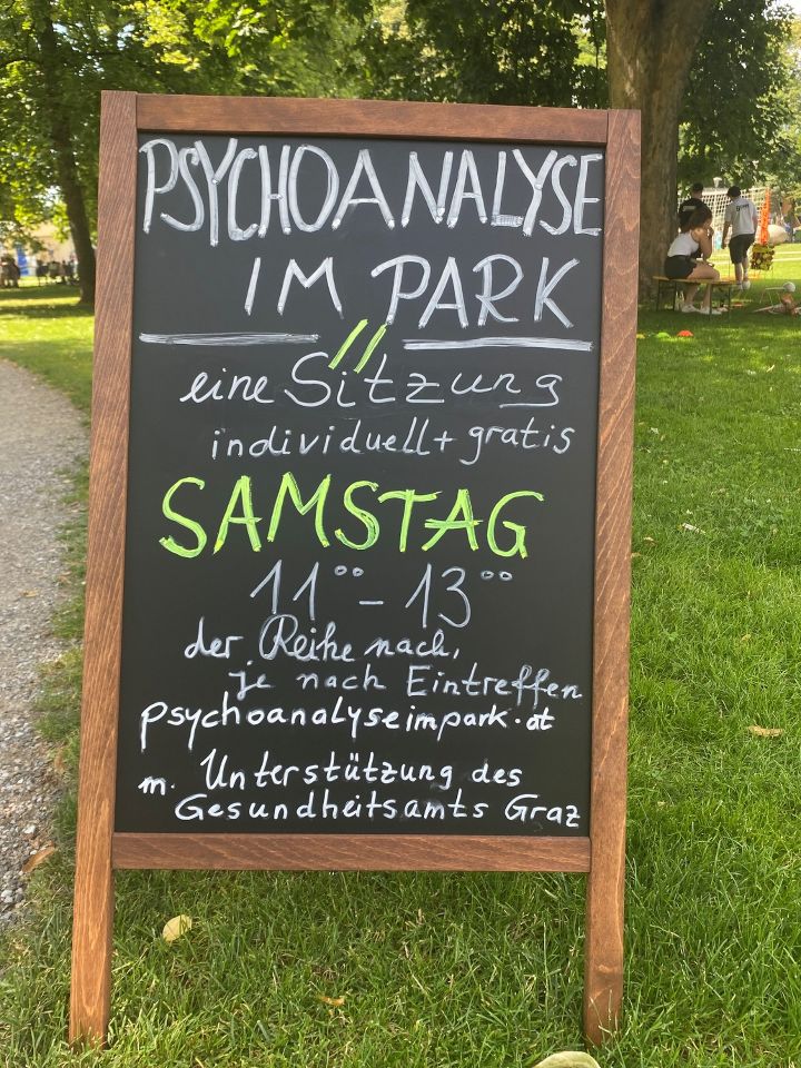 Psychoanalyse im Park
