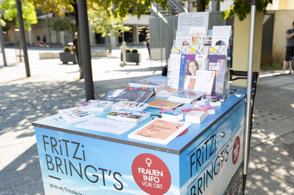 Info-Material - direkt und vor Ort