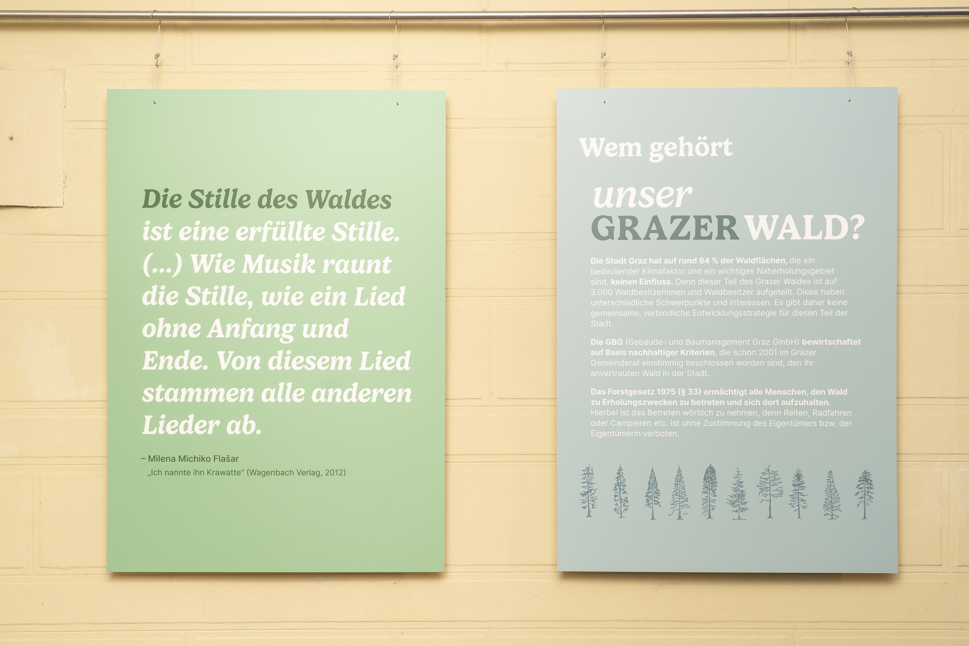 Die Stadtfläche von Graz besteht zu rund einem Viertel aus Wald. Auf rund 3.000 Hektar hat es die Stadt im Wald mit rund 3.000 Waldbesitzern zu tun, die alle ihre Einzelinteressen verfolgen.