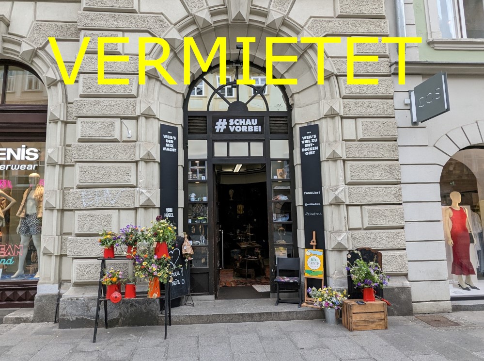 Geschäftslokal vermietet