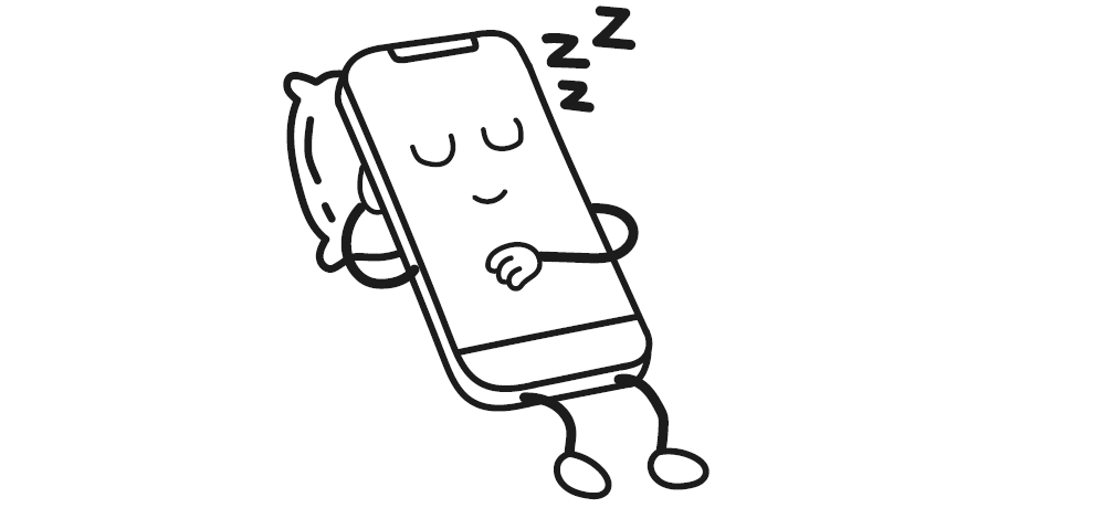 Schlaf gut, Handy – jetzt schau ich auf mein Kind.