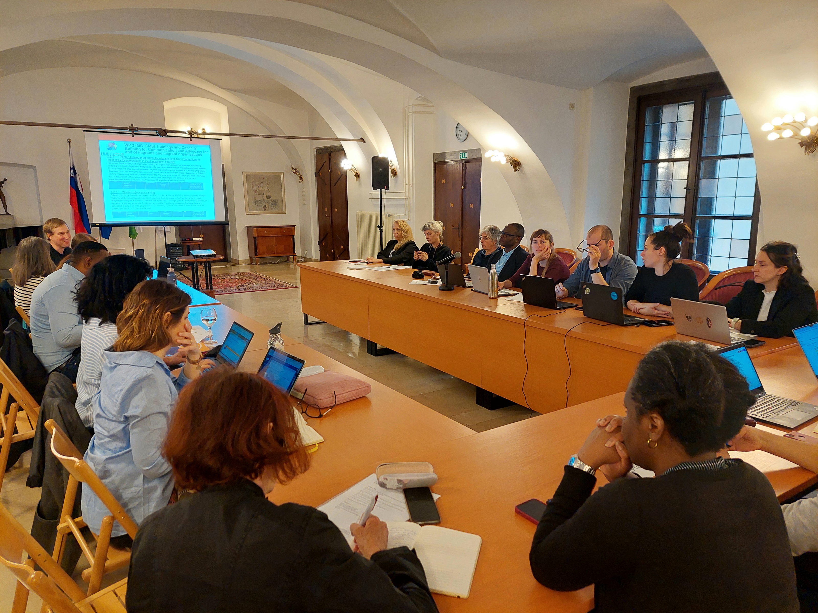Studienreise in Ljublana, EU-Projekt EMV-LII