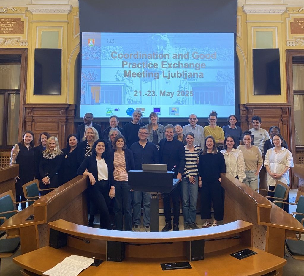 Studienreise in Ljublana, EU-Projekt EMV-LII