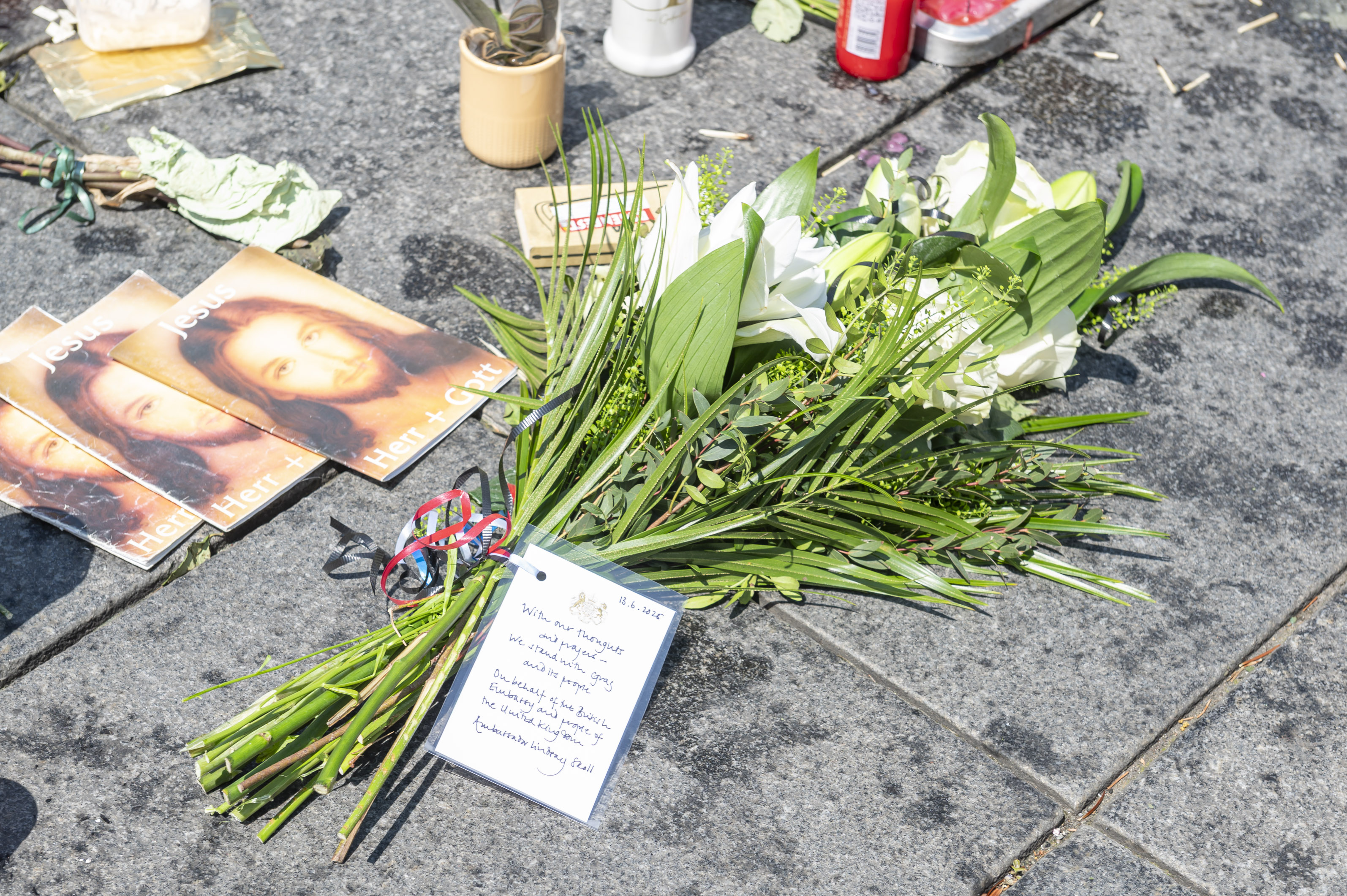 Botschafterin Lindsay Skoll überbrachte britische Kondolenzbekundungen. © Stadt Graz/Fischer Botschafterin Lindsay Skoll überbrachte britische Kondolenzbekundungen.