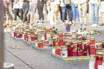 Kerzen am Hauptplatz