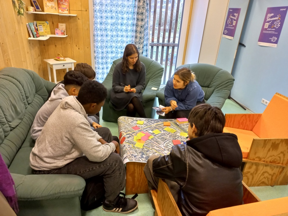 Workshop mit Jugendlichen