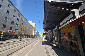 Sondierungsarbeiten bei den Haltstellen in der Annenstraße starten.