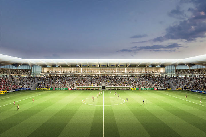 Planungen Fußballstadion