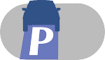 Markierung von Parkplätzen