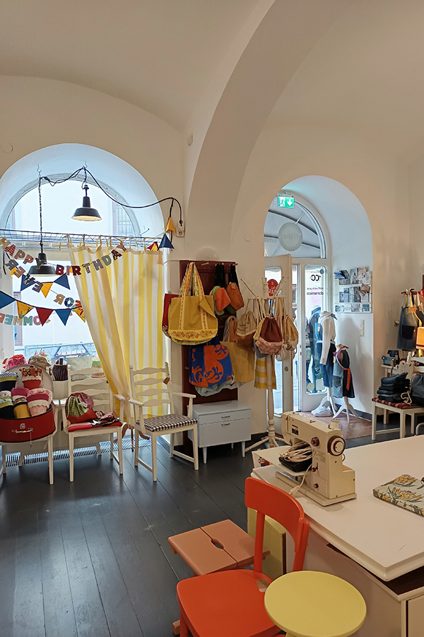 Upcycling bei Offline-Retail.