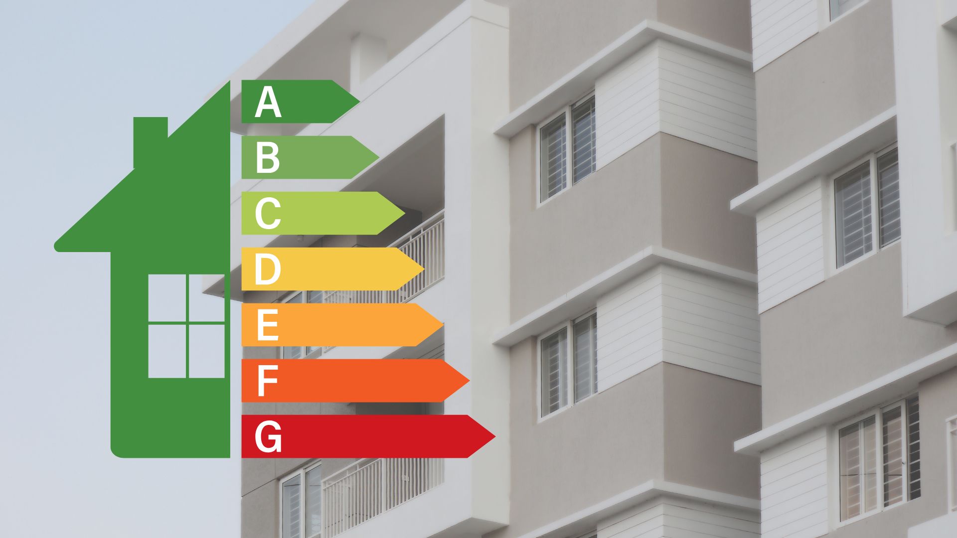 Ampelsystem für das Wohnobjekt – der Energieausweis zeigt, wie effizient Ihr Zuhause ist. © Grafik: short&sweet, Foto im Hintergrund der Grafik: Sharath G. von Pexels via Canva.com Ampelsystem für das Wohnobjekt – der Energieausweis zeigt, wie effizient Ihr Zuhause ist.