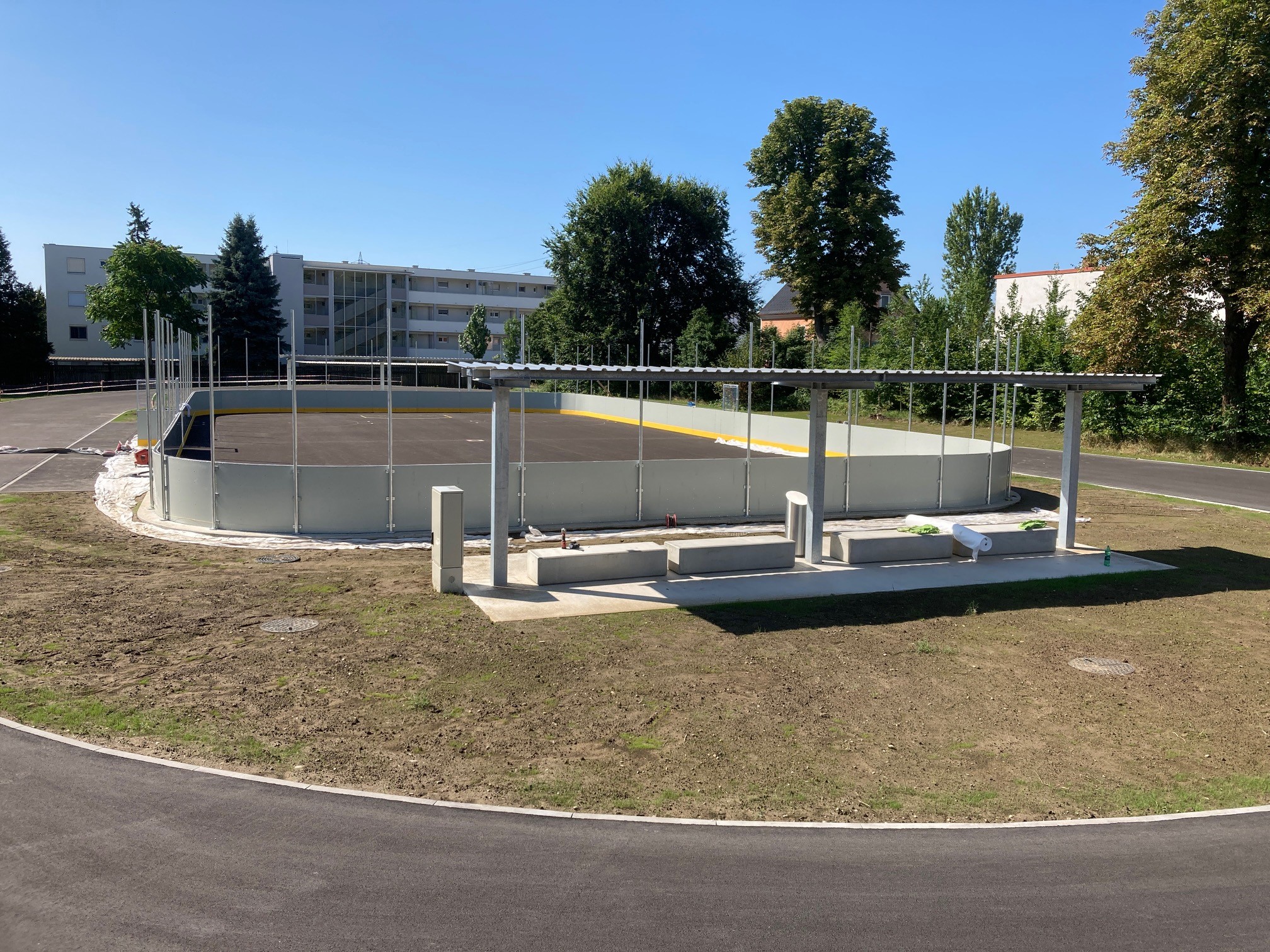 Skaterbahn_Kirchnerkaserne © Sportamt/Liebmann Skaterbahn_Kirchnerkaserne