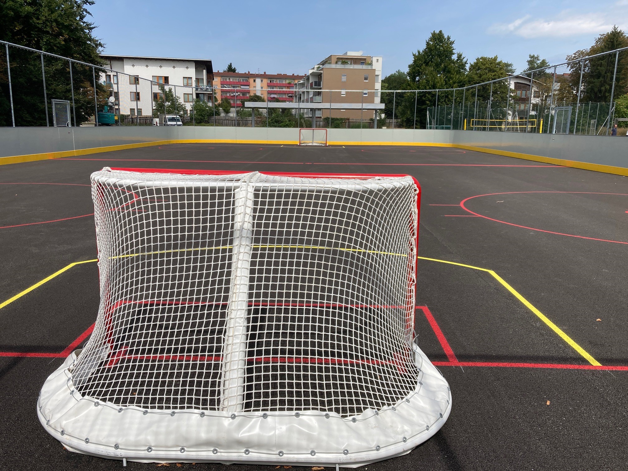 Inlinehockey & Bikepolo_Kirchnerkaserne © Sportamt / Liebmann Inlinehockey & Bikepolo_Kirchnerkaserne